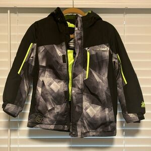 ZeroXPosur Kids Black and Grey Jacket